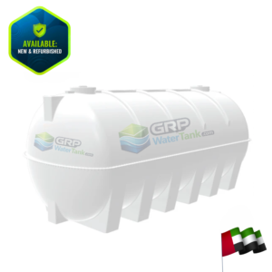 8000 Gallons Fiberglass Horizontal Water Tank In UAE