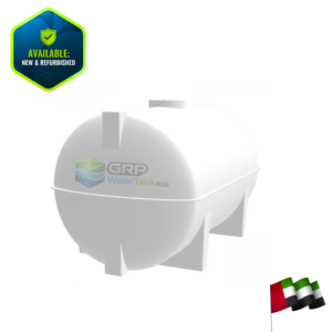 1200 Gallons Fiberglass Horizontal Water Tank In UAE